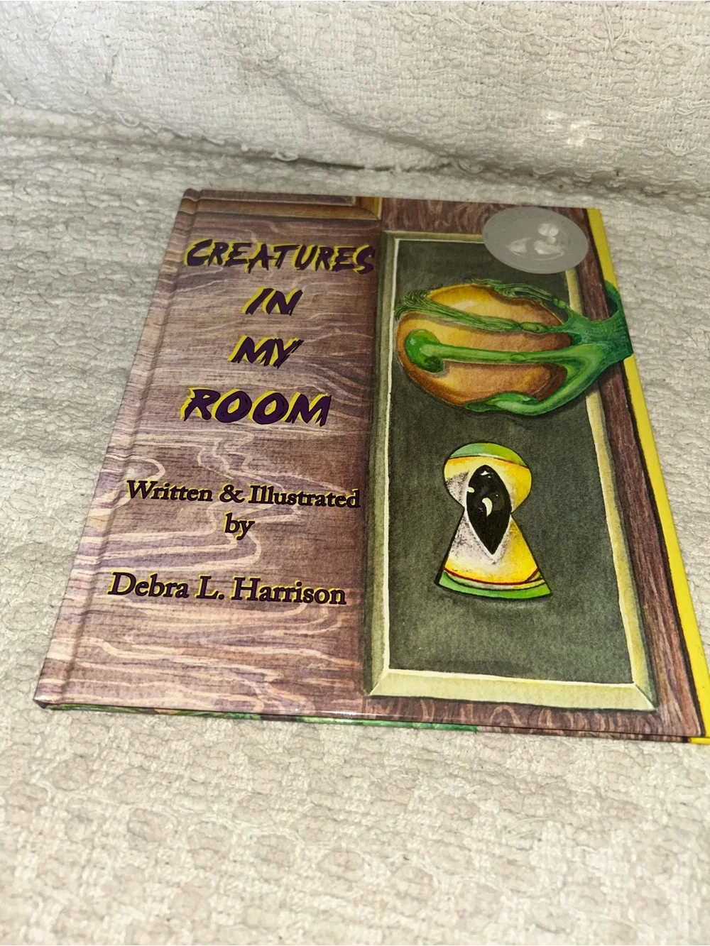 Creatures In My Room by Debra L. Harrison Signed Dedication + Stamp Award-Win